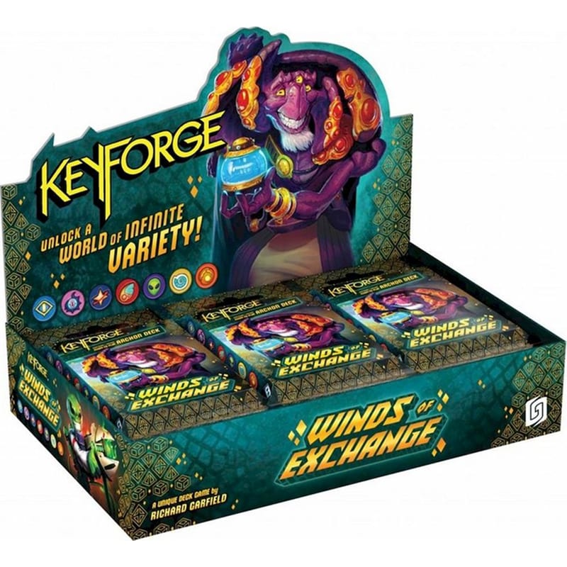 Keyforge: Winds Of Exchange Archon Deck Display (12 Decks)