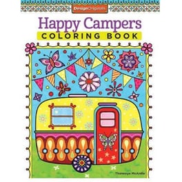 Happy Campers Coloring Book