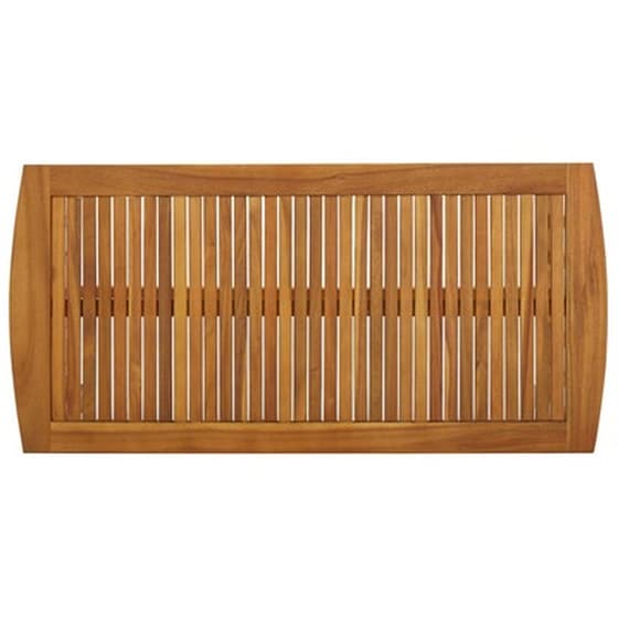 Τραπεζάκι Σαλονιού VidaXL από Μασίφ Ξύλο Ακακία 102x50x43cm - Καφέ image 4