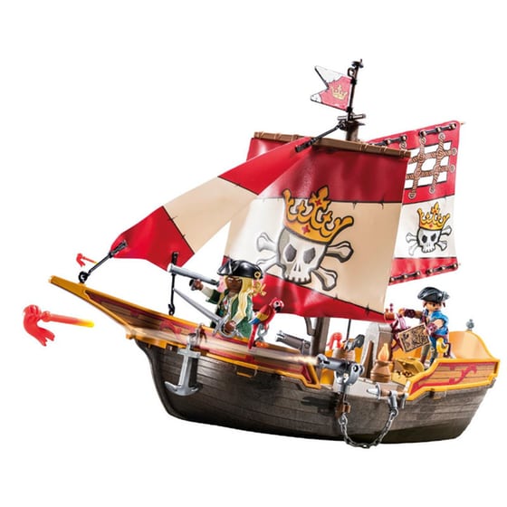 PLAYMOBIL® Pirates Πειρατική Γαλέρα (71418) image 10