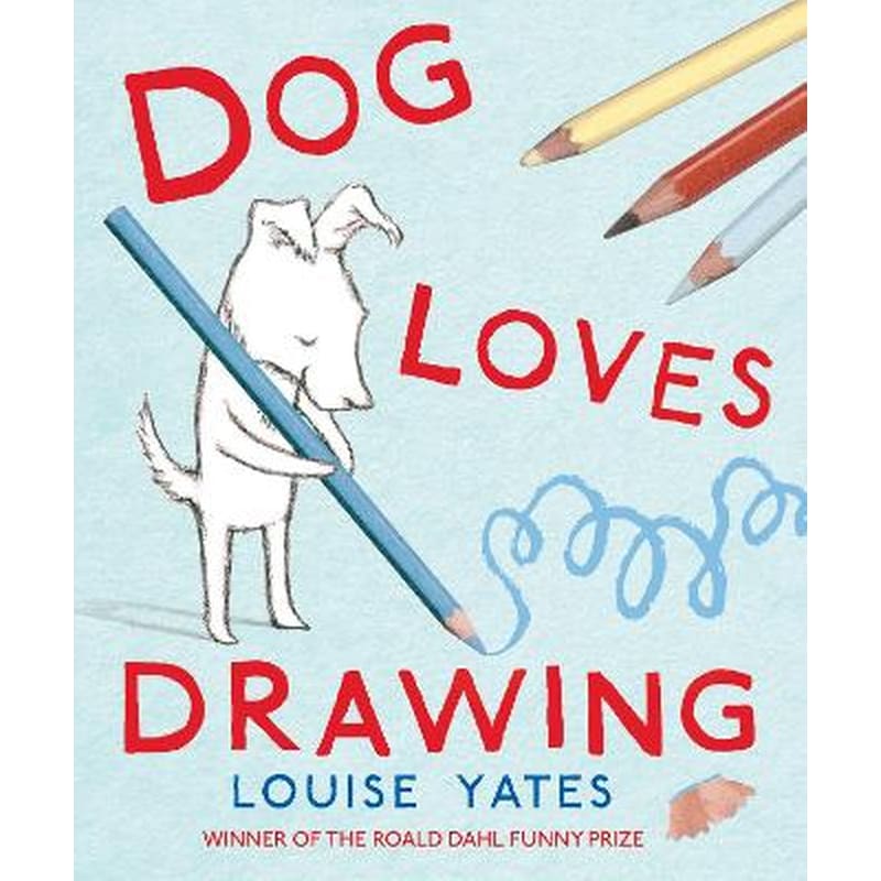 Dog Loves Drawing