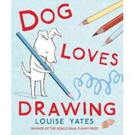 Dog Loves Drawing