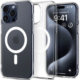 Θήκη Apple iPhone 15 Pro Max - Spigen Ultra Hybrid Magfit - Frost Clear