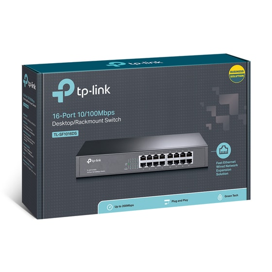 TP-Link TL-SF1016DS Network Switch Unmanaged L2 100 Mbps image 3