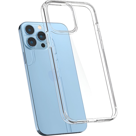 Θήκη Apple iPhone 13 Pro Max - Spigen Crystal Hybrid - Διάφανο image 2