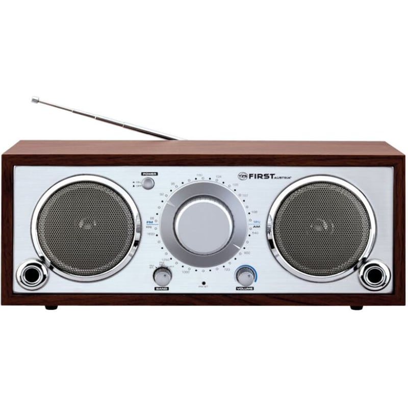 ΑΚΑΙ Φορητό Radio First Austria FA-1907-1 Retro - Καφέ