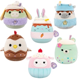 Λούτρινο Jazwares Squishmallows Easter Ζωάκια Γλυκάκια 6 Σχέδια - Τυχαία Επιλογή Σχεδίου (20cm)