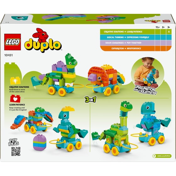 LEGO® Duplo® 3in1 Dinosaurs on Wheels (10451) image 3