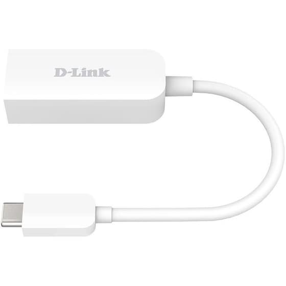 Αντάπτορας D-Link DUB-E250 USB-C σε Ethernet (RJ45) - Λευκό image 1