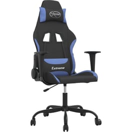 Καρέκλα Gaming VIDAXL 345476 - Μαύρο / Μπλε