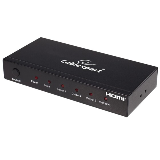 Gembird HDMI Splitter Gembird DSP-4PH4-001 4 Ports image 0