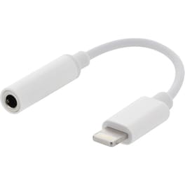 Αντάπτορας Ήχου Deltaco IPLH-595 Lightning - Λευκό