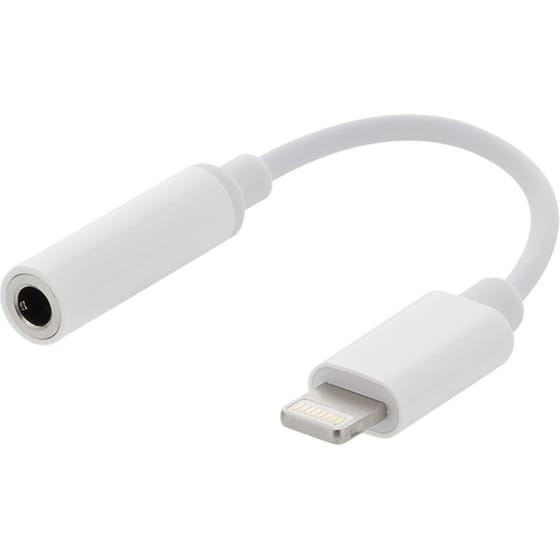 Αντάπτορας Ήχου Deltaco IPLH-595 Lightning - Λευκό image 0