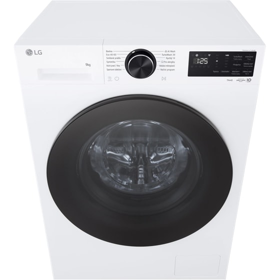 LG F2X50S9TLB  Slim 9 kg 1.200 Στροφές Λευκό Πλυντήριο Ρούχων image 3