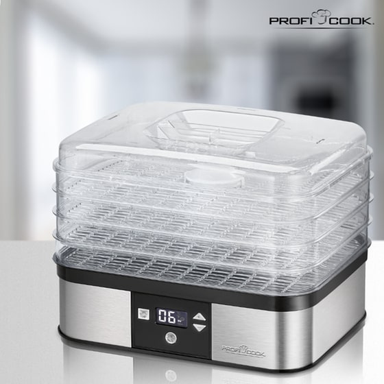 Αποξηραντής Τροφίμων PROFI COOK PC-DR 1116 350 W Inox image 3