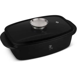BERLINGER HAUS BH-8779 Μαντεμένια Γάστρα 32 cm 6 L Μαύρο