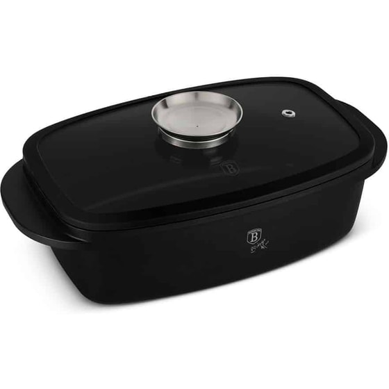 BERLINGER HAUS BH-8779 Μαντεμένια Γάστρα 32 cm 6 L Μαύρο image 0