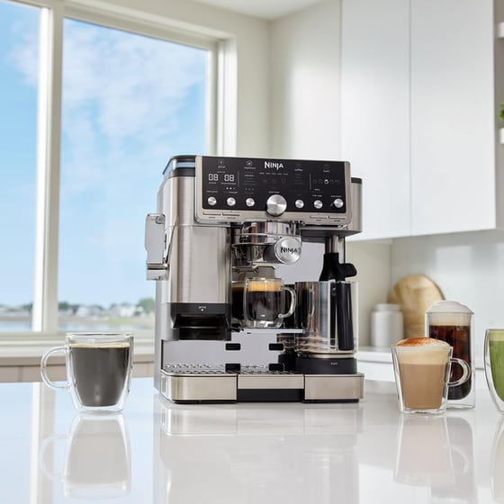 NINJA FS301EU 1650W Ασημί Μηχανή Espresso image 4