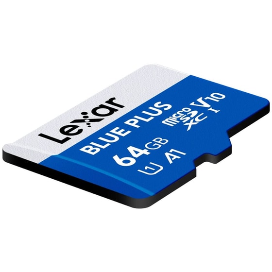 Lexar Blue Plus microSDXC 64GB Class 10 U1 V10 UHS-I με αντάπτορα image 4