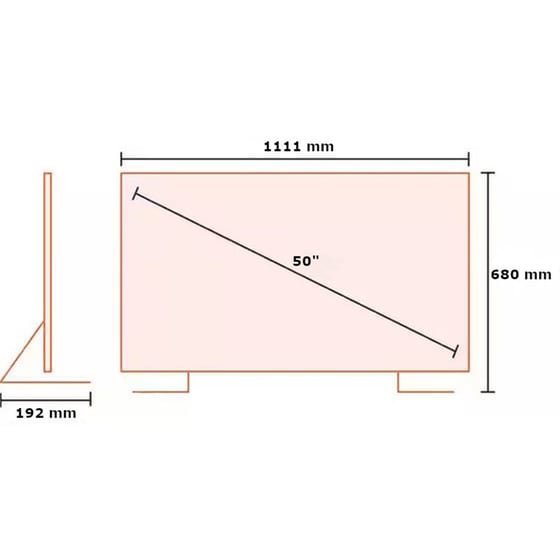 Tesla LED 50" 4K Smart Τηλεόραση 50E635SUS image 2