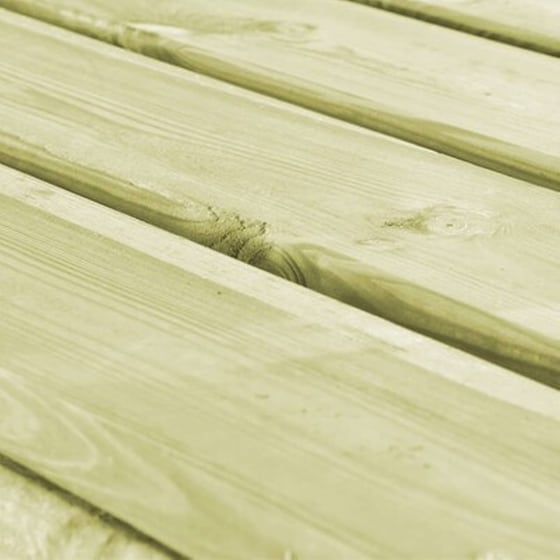 Παγκάκι Κήπου VidaXL από Εμποτισμένο Ξύλο Πεύκου 140x38x45cm - Καφέ image 2