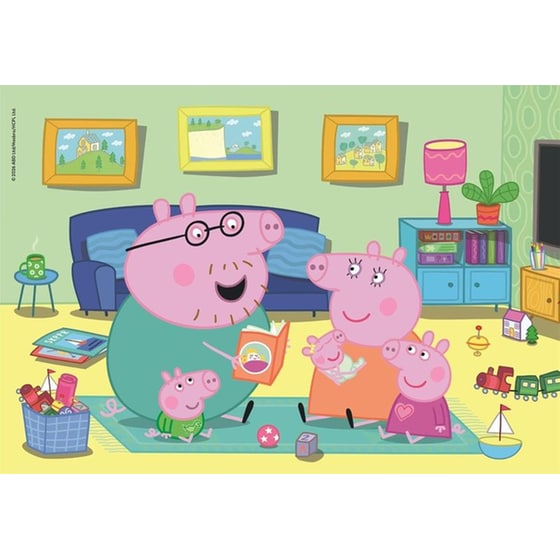 Παζλ Clementoni Super Color Peppa Pig (60 Κομμάτια) image 1