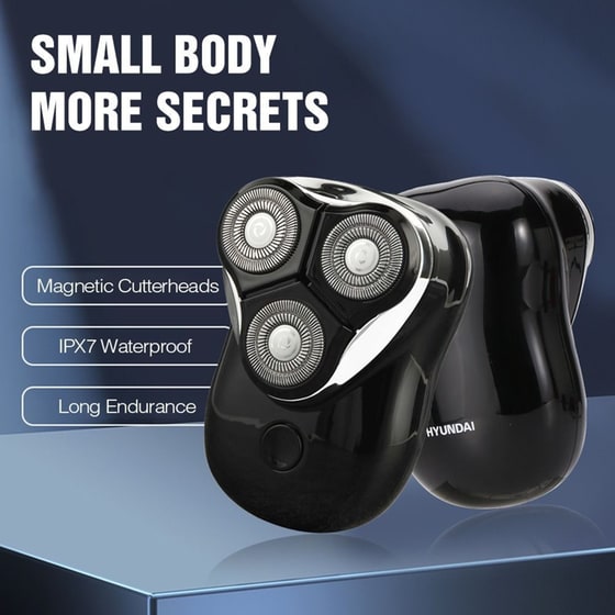 Ξυριστική Μηχανή HYUNDAI Mini PHT-047 Μαύρη image 2