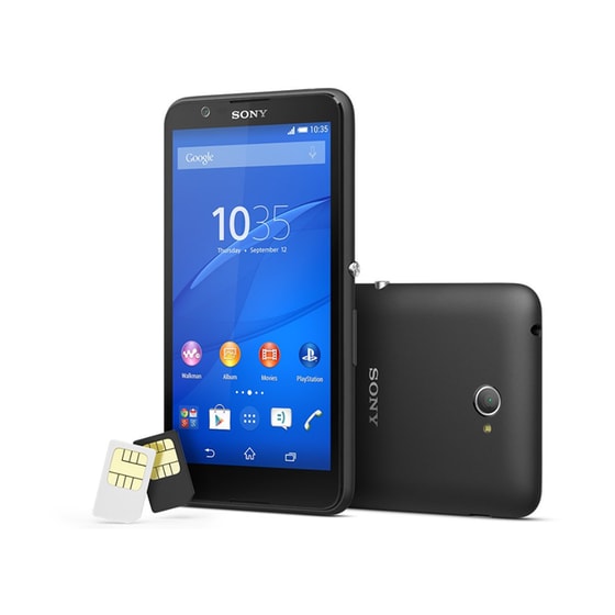 Smartphone Sony Xperia E4 Dual Sim 8GB Μαύρο image 0