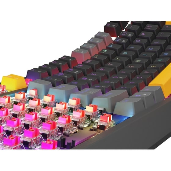 Genesis Thor 230 Gaming Πληκτρολόγιο TKL RGB Outemu Red διακόπτες Μαύρο (US) image 7