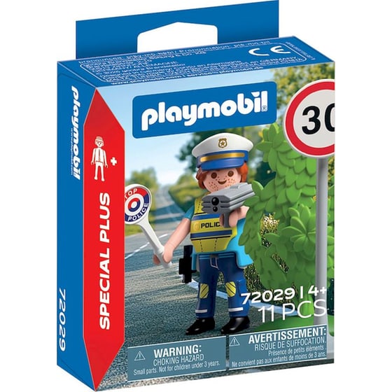 PLAYMOBIL® City Action Αστυνομικός με Ραντάρ Ταχύτητας (72029) image 0