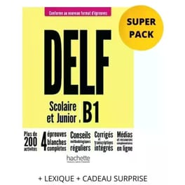 Super Pack- DELF B1 Scolaire & Junior