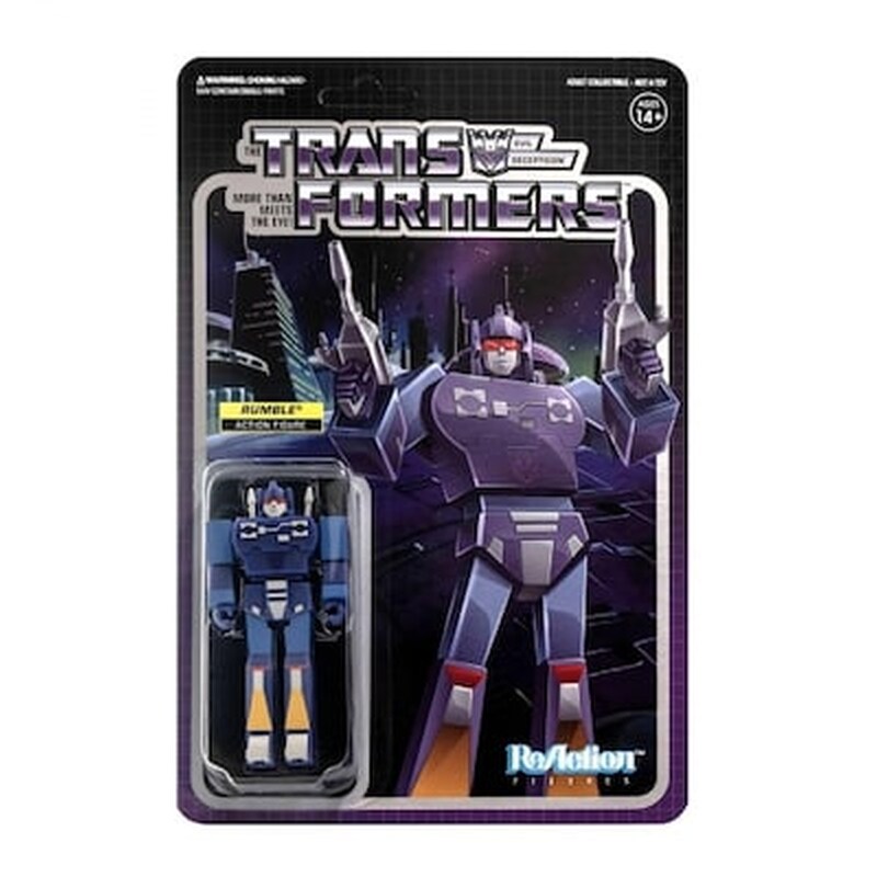 Φιγούρα Transformers: Reaction – Rumble Action Figure (10cm)