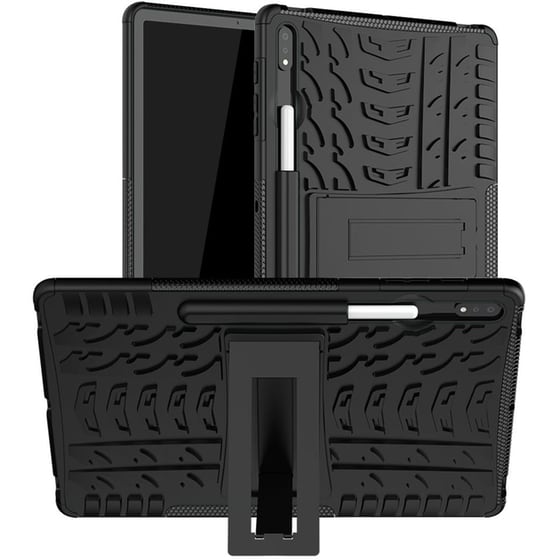 Θήκη Tablet Samsung Galaxy Tab S7 Plus/Galaxy Tab S8 Plus 12.4" - Sonique Defender - Μαύρο image 0