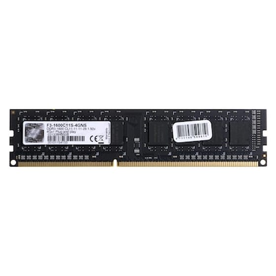 Μνήμη Ram G.skill F3-1600C11S-4GNS DDR3 4GB 1600MHz για Desktop image 0