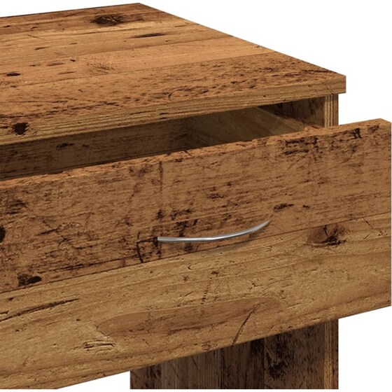 Γραφείο VidaXL από Επεξεργασμένο Ξύλο 80x40x75 cm - Όψη Παλαιού Ξύλου image 8