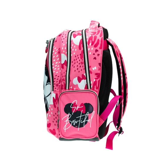 Τσάντα Πλάτης Δημοτικού Οβάλ Gim Minnie image 1