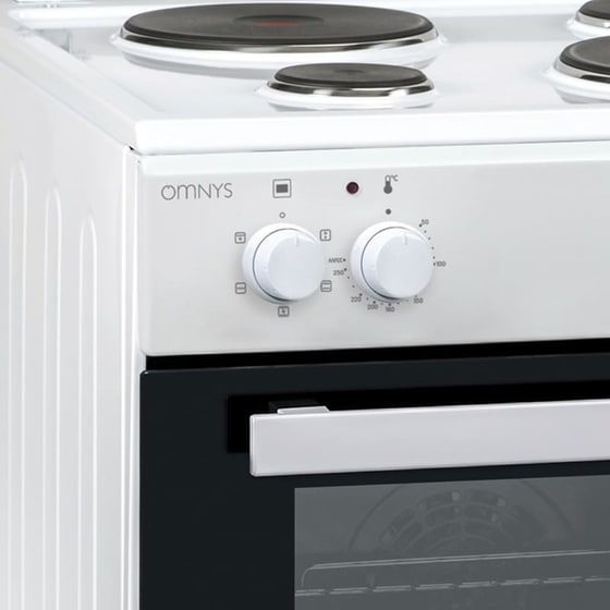 OMNYS CENWH-65 65 Lt - Λευκό Ηλεκτρική Κουζίνα Εμαγιέ image 1