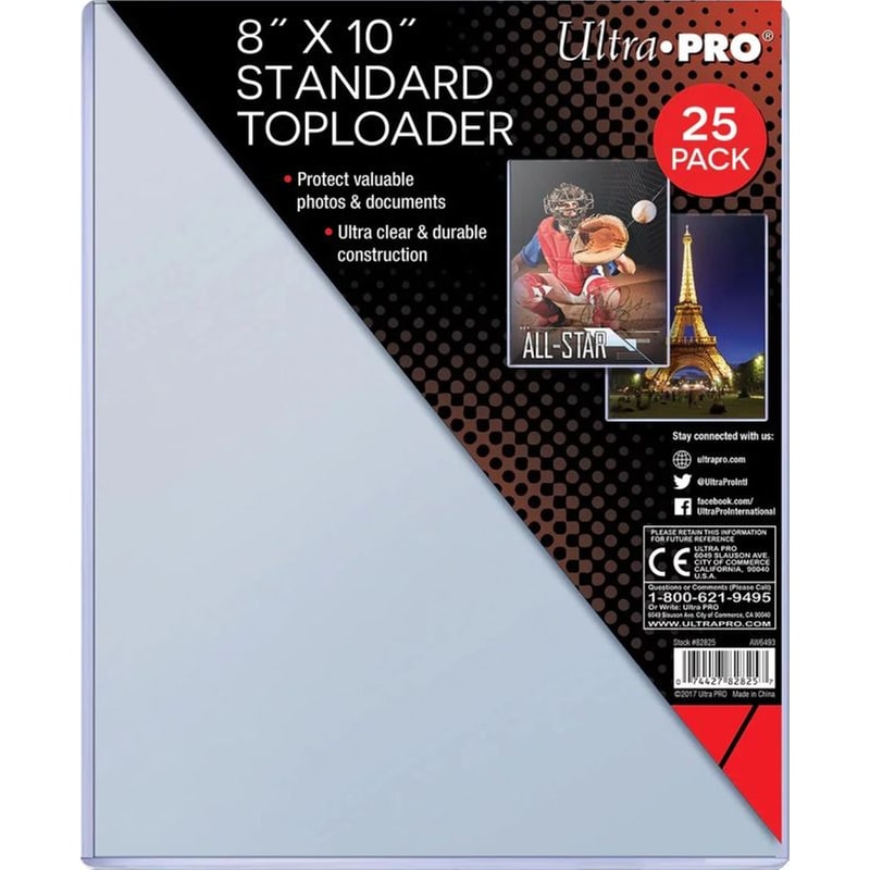 ULTRA PRO Ultra Pro Toploader 8x10