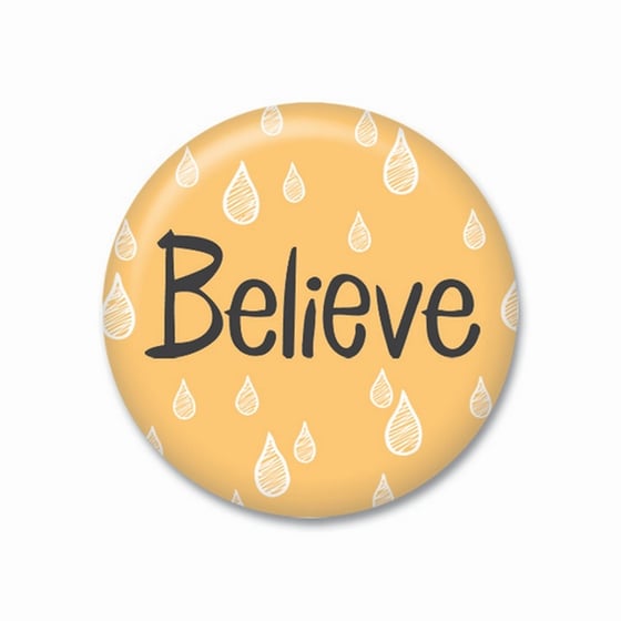 Μαγνητάκι GNF Thinkofme Small Believe - Κίτρινο image 0