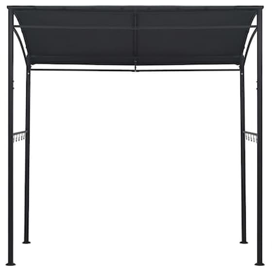 Κιόσκι Vidaxl Ατσάλι 215x150x220cm - Ανθρακί image 4