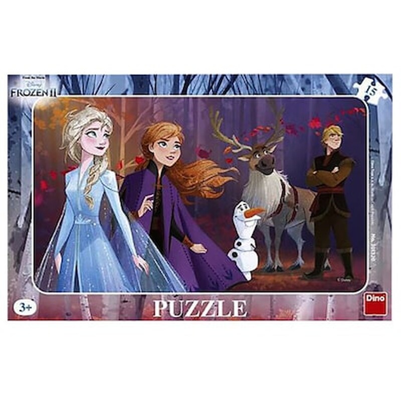 Παζλ Κορνιζα 15 Τεμ Frozen Ii 29x19cm Dino 301320