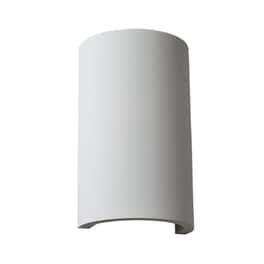 Απλίκα Τοίχου Aca Meio G85281w Γύψινη 12x7x20 cm - Λευκή