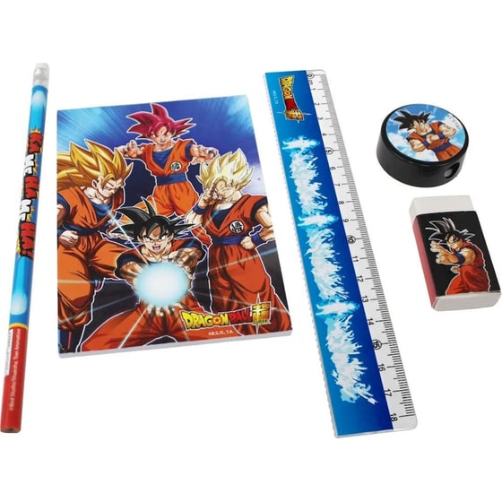 Σχολικό Σετ Γραφής με Σημειωματάριο Gim Dragon Ball Super image 1