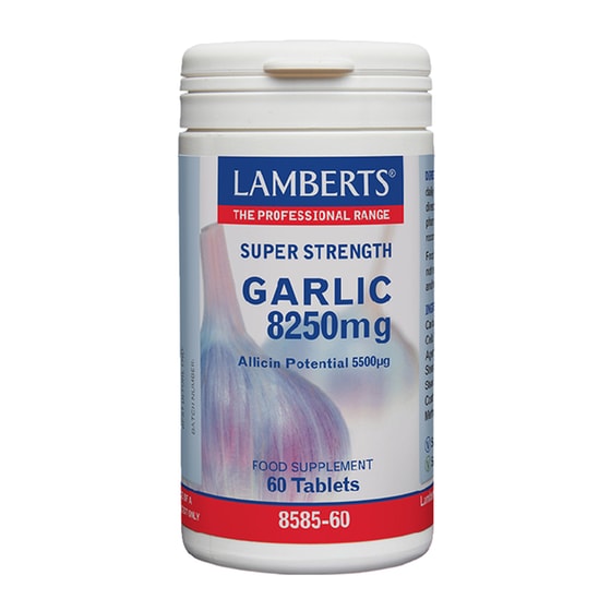 Ειδικό Συμπλήρωμα Διατροφής Lamberts Σκόρδο 8250mg - 60 ταμπλέτες image 0