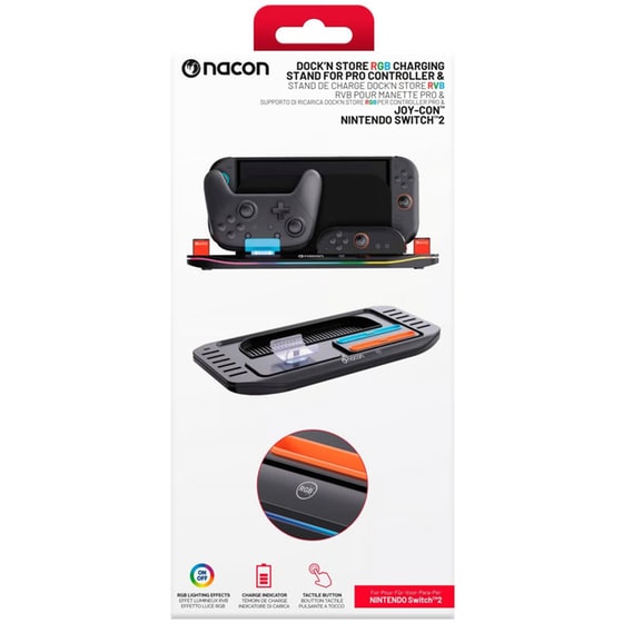 Nacon Σταθμός φόρτισης XL για Nintendo Switch 2 - Μαύρο image 3