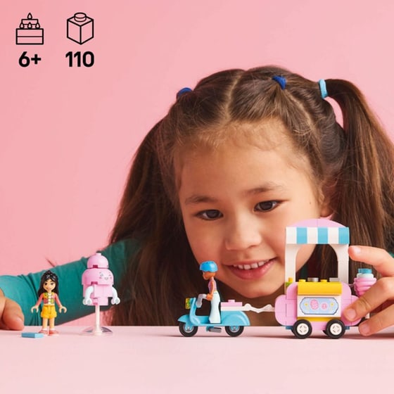 LEGO® Friends Cotton Candy Stand and Scooter (42643) image 6