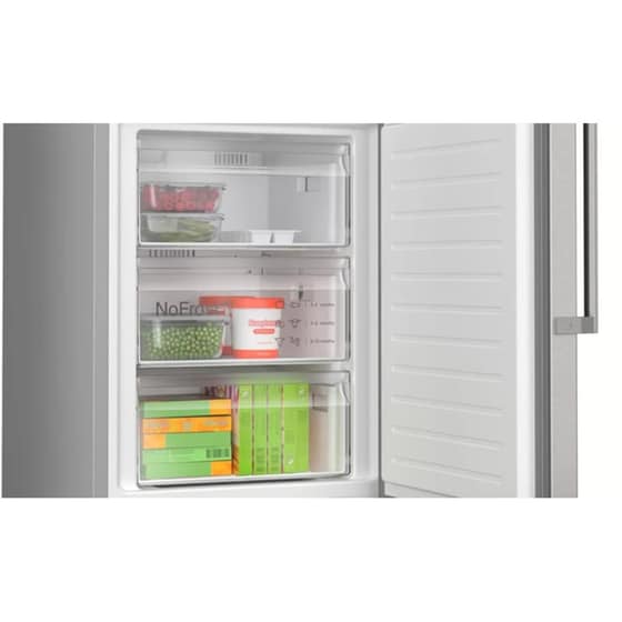 BOSCH KGN39VIDT No Frost 363 Lt Brushed Steel Antifinger Ψυγειοκαταψύκτης image 5