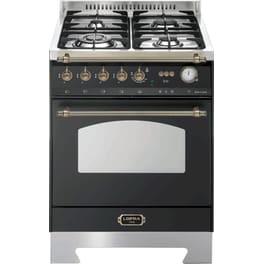 LOFRA RNM66GVGT/CiBRONZE 62 Lt Μαύρο Κουζίνα Αερίου