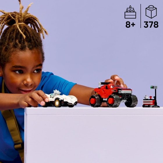 LEGO® Sonic the Hedgehog™ Αυτοκίνητο του Silver vs. Monster Truck του Knuckles (77118) image 1