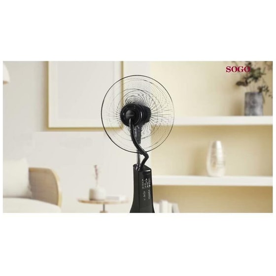 SOGO VEN-SS-21216 Ανεμιστήρας Υδρονέφωσης 90W 40cm image 3